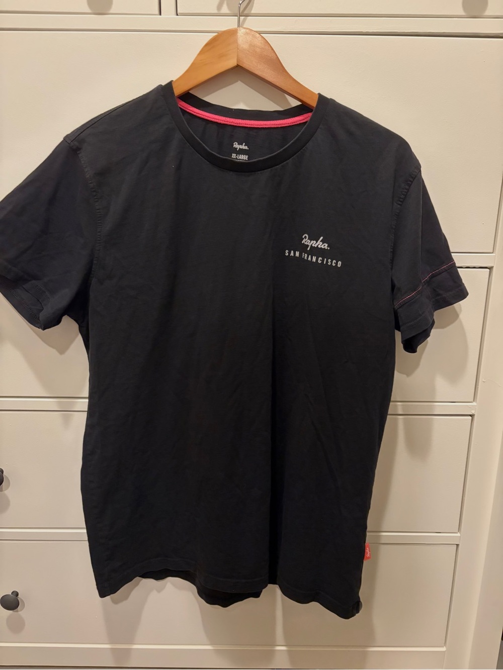Rapha Black Crewneck exclusive tee San Francisco - Picture 2 of 8